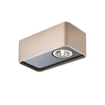 REDO YUKI mennyezetlámpa, fém, kávé, fekete, LED, 3000K, 6.2W, 395lm - 01-3686 Legkelendőbb