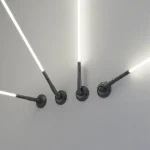 Végkiárusítás REDO FREEDOM 360 lineáris világítási rendszer, fém, szövet, fekete, fehér, LED, 4000K, 90W, 3346lm, IP65 - 01-4288