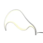 REDO TEMPEST asztali lámpa, fém, fehér, LED, 3000K, 12W, 840lm - 01-3600 Akció