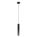 Olcsóbb Eglo BARBOTTO függeszték fém, fa, fekete, barna, GU10, 4,5W - 901732