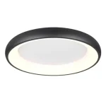Trio CARDONA mennyezeti lámpa, fém, fekete, LED, 38W, 4400lm, 2300K+3000K+4000K - Trio-649616032 Gyors szállítás
