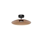 NovaLuce POLIFEMO mennyezet lámpa fém, üveg, fekete, barna, LED, 12W, 3000K, 1040 Lm - NL-9620147 Olcsóbb