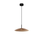 NovaLuce POLIFEMO függeszték fém, üveg, fekete, barna, LED, 12W, 3000K, 1040 Lm - NL-9620145 Expressz szállítás