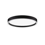 NovaLuce ISTOS mennyezet lámpa fém, akrill, fekete, fehér, LED Triac, 38W, 2700-3000K, 2363 Lm - NL-9030529 Utolsó esély