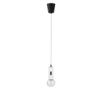 Szuper akció NovaLuce CHRONOS függeszték fém, fehér, fekete, LED, 11W, 3000K, 763 Lm - NL-9870025