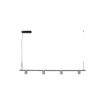 NovaLuce SIRMOS függeszték fém, fekete, pezsgő, LED Triac, 30W, 3000K, 1608 Lm - NL-9088131 Akciós ár