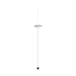 NovaLuce OLOS állólámpa fém, fehér, fekete, króm,LED Triac, 21W, 3000K, 918 Lm - NL-9580702 Azonnal elérhető