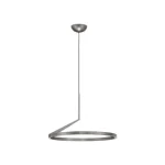 NovaLuce TILIA függeszték fém, nikkel, LED Triac, 31W, 2700-3000-4000K, 2210 Lm - NL-9088139 Szuper akció