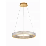 NovaLuce KINARA függeszték fém, akrill, arany, LED, 71W, 3000K, 5286 Lm - NL-9019742 Expressz szállítás