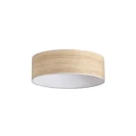 Szuper ajánlat Ideallux SET UP PARALUME SLIM D45 H14 LEGNO búra szövet, fa - 339306