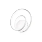 Szuper akció Ideallux OZ AP ON-OFF BIANCO fali lámpa fém, fehér, LED, 26W, 2650lm, 4000K - 342252