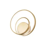 Prémium Ideallux OZ AP ON-OFF OTTONE fali lámpa fém, sárgaréz, LED, 26W, 2650lm, 4000K - 342276