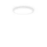 Prémium Ideallux FLY SLIM PL D35 mennyezeti lámpa fém, fehér, LED, 18W, 1780lm, 2700K, IP40 - 341224