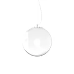 Szuper ajánlat Ideallux MAPA CLEAR SP1 D30 OPAL függeszték fém, üveg, króm, E27 - 346601