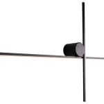 Utolsó esély Maxlight ARNE fali lámpa fém, fekete, LED, 10W, 650lm, 3000K, IP44 - W0369