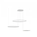 Rendeld meg most Nowodvorski CIRCOLO függeszték fém, műanyag, fehér, LED, 45W, 3000K, 1600Lm - 11602