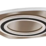 Rabalux TANELI2 mennyezet lámpa fém, akril, arany, fehér, LED, 60W, 4950lm, 3000K-4000K-6000K - 71317 Bestseller