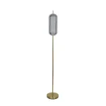 Searchlight CAPSULE állólámpa fém, akril, sárgaréz, LED, 18W, 3000K, 1766 Lm - EU28806SB Rendeld meg most
