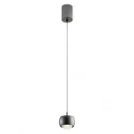 Vásárlói kedvenc Redo AVES függeszték fém, üveg, fekete, áttetsző, LED, 12W, 720lm, 3000K - 01-3550