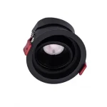 Vásárlói kedvenc Redo MT beépíthető szpot fém, műanyag, fekete, LED, 12W, 897lm, 4000K - 70412