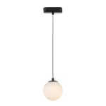 Rabalux LITRACK függesztett lámpa mágneses sínrendszerhez fém, üveg, fekete, fehér, LED, 5W, 400Lm - 70109 Akciós ár