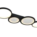 Rabalux ARANIS mennyezet lámpa fém, akril, fekete, fehér, LED, 40W, 3000-6500K, 2300Lm - 71379 Nézd meg most