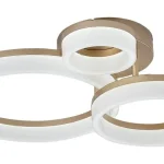 Rabalux AMILIA mennyezet lámpa fém, műanyag, arany, fehér, LED, 24W, 3000-4000-6500K, 2400Lm - 71383 Legnépszerűbb