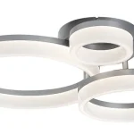 Rabalux AMILIA mennyezet lámpa fém, műanyag, króm, fehér, LED, 24W, 3000-4000-6500K, 2650Lm - 71387 Gyors kiszállítás