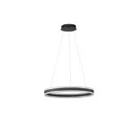 NovaLuce ALARO függeszték fém, fekete, LED, 46W, 3067lm, 3000K - NL-9019726 Szuper ajánlat
