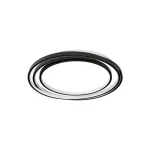 NovaLuce ARBOR mennyezet lámpa fém, akril, fekete, fehér, LED, 33W, 1067lm, 3000K - NL-9001096 Biztonságos fizetés