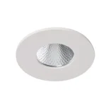 Szuper ajánlat Azzardo CLEAN beépíthető szpotlámpa fém, üveg, fehér, áttetsző, LED, 7W, 3000-4000-6000K, 420Lm, IP44 - AZ-5987