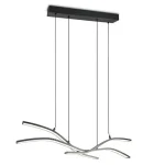 Trio SPIDER függeszték fém, akril, fekete, fehér, LED, 46W, 2700-6500K, 5350Lm - 332810332 Olcsó