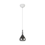 Trio ALDEA függeszték fém, üveg, fehér, króm, E14 - 349400157 Utolsó esély