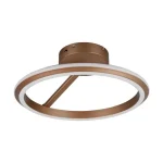 Trio AMADOR mennyezet lámpa fém, műanyag, barna, fehér, LED, 34W, 2300-3000-4000K, 4000Lm - 635510165 Szuper akció