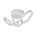 Trio RUSA mennyezet lámpa fém, műanyag, fehér, LED, 7W, 4000K, 900Lm - R63541131 Népszerű