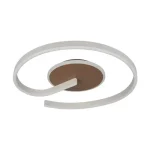 Trio CALLEmennyezet lámpa fém, műanyag, fehér, barna, LED, 21W, 2300-3000-4000K, 2600Lm - R63631165 Árengedmény