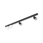 TK Lighting VOX mennyezet lámpa fém, üveg, fekete, fehér, GU10+G9 - TK-10002 Azonnali szállítás