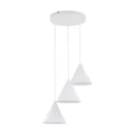 TK Lighting CONO függeszték fém, fehér, E27 - TK-10012 Kiárusítás