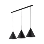 TK Lighting CONO függeszték fém, fekete, E27 - TK-10060 Kiárusítás