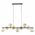 TK Lighting LAVA függeszték fém, üveg, barna, borostyán, G9 - TK-11037 Ne maradj le