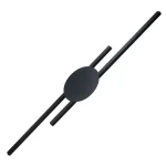 TK Lighting JAVA fali lámpa fém, fekete, LED, 24W, 3000K, 1200Lm - TK-1367 Prémium