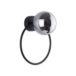 TK Lighting ANNABELLE fali lámpa fém, üveg, fekete, grafit, G9 - TK-5256 Azonnali szállítás