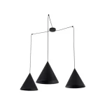 Rendeld meg most TK Lighting CONO függeszték fém, fekete, E27 - TK-6629