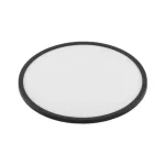 Vásárlói kedvenc TK Lighting AQUA fürdőszobai mennyezet lámpa fém, műanyag, fehér,fekete,LED, 24W, 3000K, 2565 Lm, IP54 - TK-6901