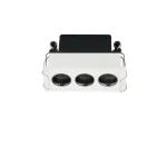 Nézd meg most NovaLuce CANON beépíthető szpotlámpa fém, fehér, LED, 6W, 3000K, 310 Lm - NL-9695175