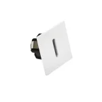 Olcsóbb NovaLuce ATRIUM beépíthető szpotlámpa fém, fehér, LED, 3W, 2700K, 41 Lm - NL-9844041