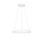 Szuper akció NovaLuce OVIA függeszték fém, szilikon, fehér, LED, 61W, 27000-4000K, 2453 Lm - NL-9695703