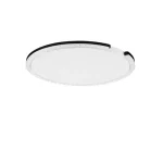 NovaLuce GREAMY mennyezet lámpa fém, akril, fekete, fehér, LED, 30W, 3000K, 1950 Lm - NL-9030965 Azonnali szállítás
