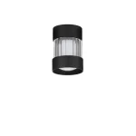 Szuper akció NovaLuce GLOVIA mennyezet lámpa fém, üveg, fekete, áttetsző, LED, 14W, 2700-3000K, 913 Lm - NL-9088202