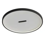 Szezonális akció Redo BUTTON mennyezeti lámpa fém, fekete, LED, 52W, 4003lm, 2700K-3000K - 01-4294